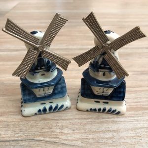 Windmill Salt and Pepper Shakers